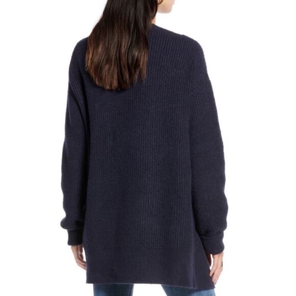 NWT Treasure & Bond Womens Cardigan Sweater Cable Knit Oversized Button M/L - Picture 3 of 11